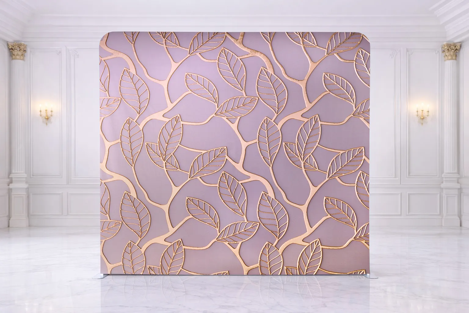 Golden Leaves (Grey)
