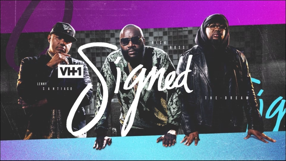 Signed VH1 music competition series key art