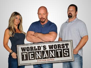 World's Worst Tenants Spike TV reality series key art