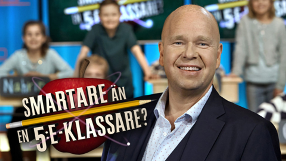 Are You Smarter Than a 5th Grader Swedish adaptation key art