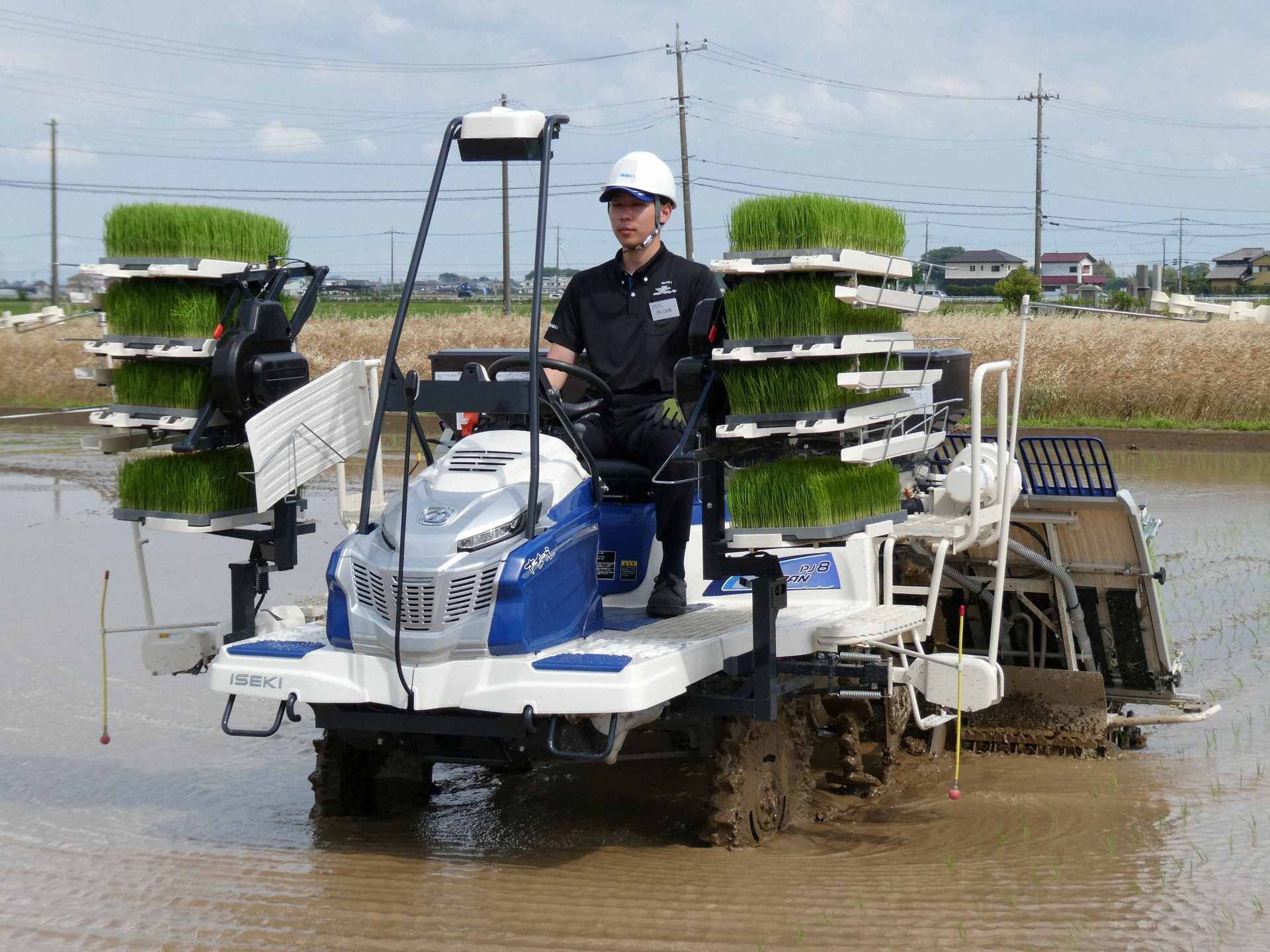 「JAPANシリーズ」の田植機「PJ8」