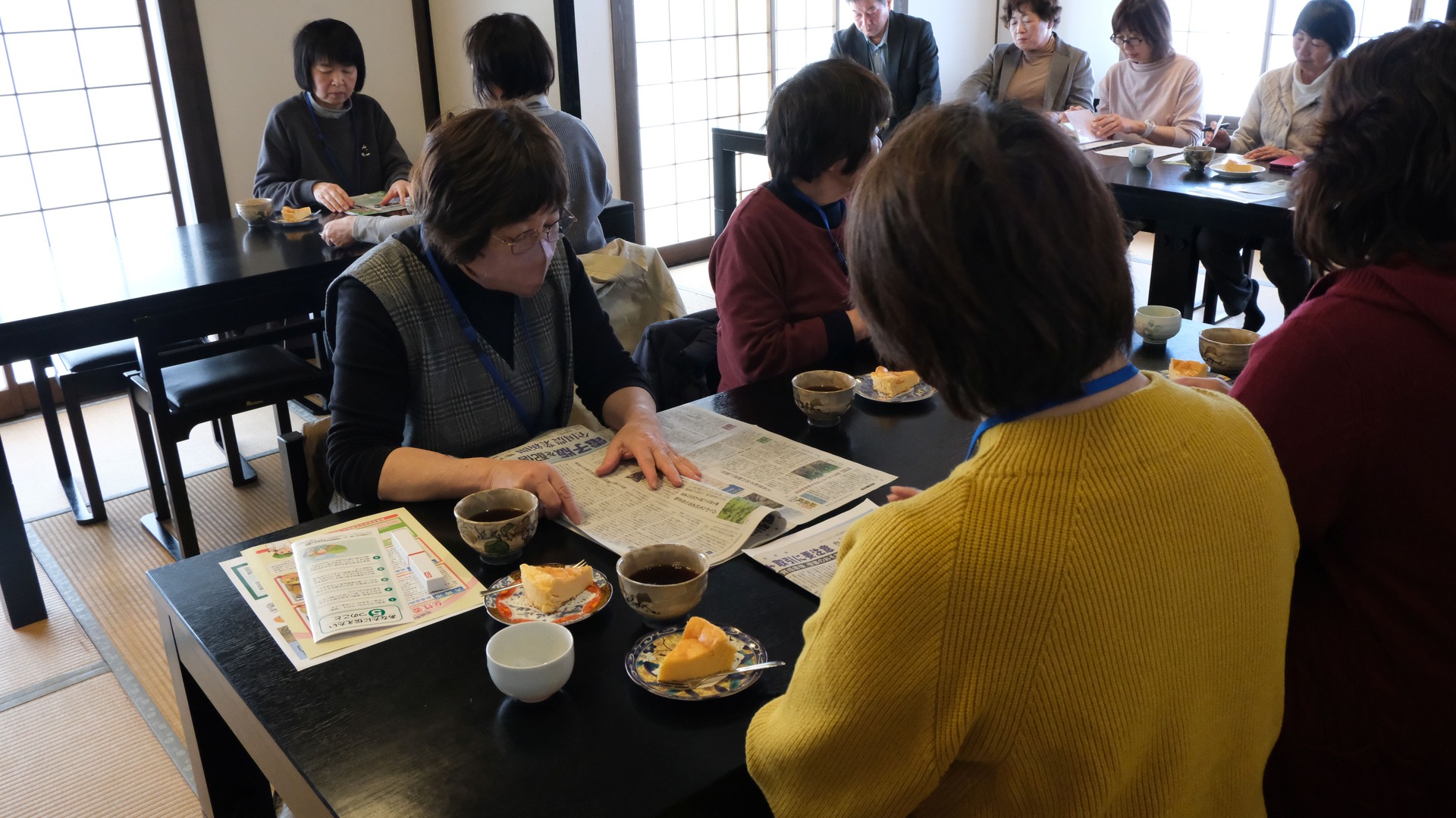 意見交換会では多くの意見があった(今年2月)
