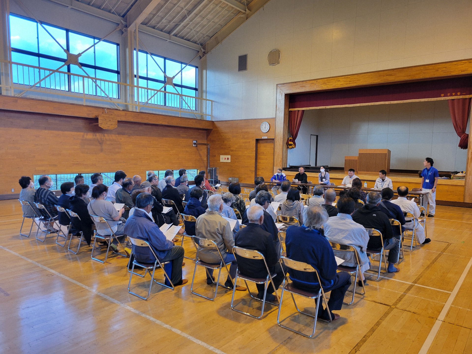 地域住民に対する説明会