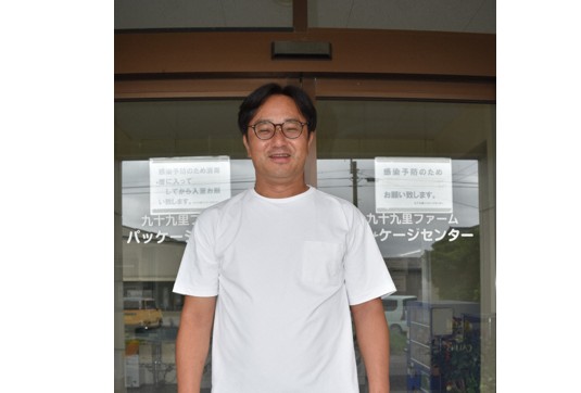 防疫対策に取り組む林代表