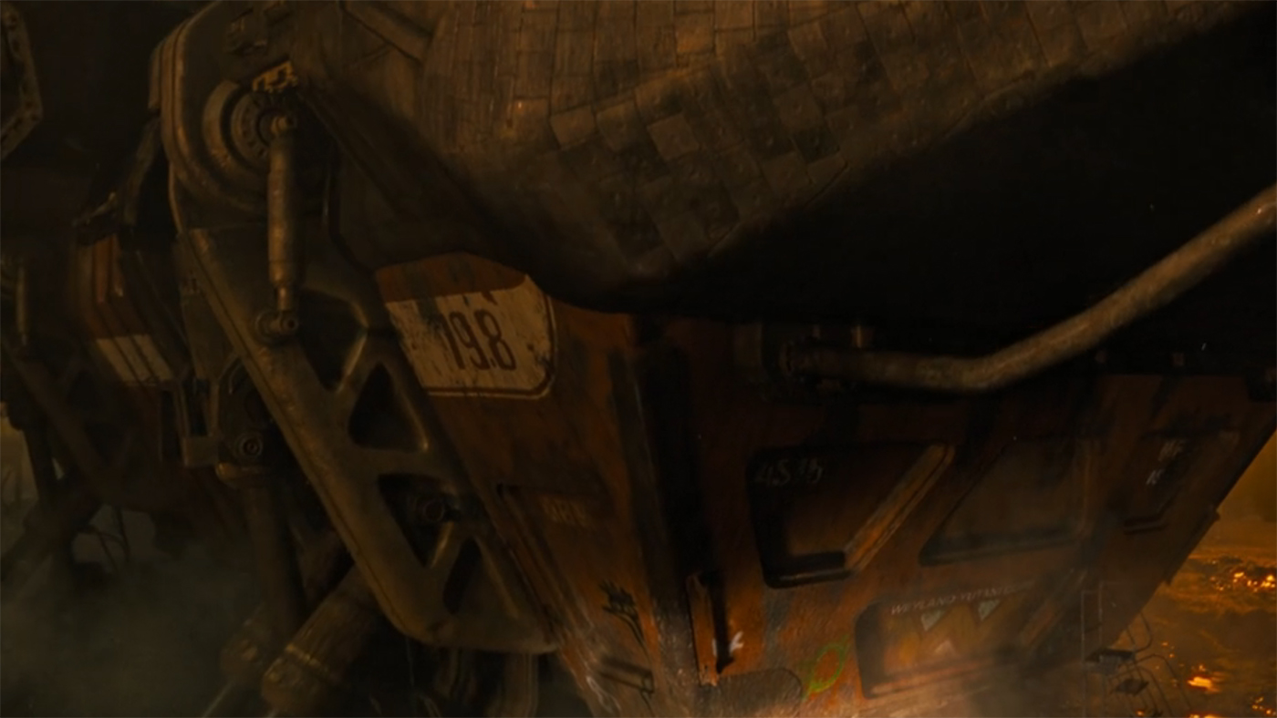 A still of the Corbelan from Alien: Romulus.