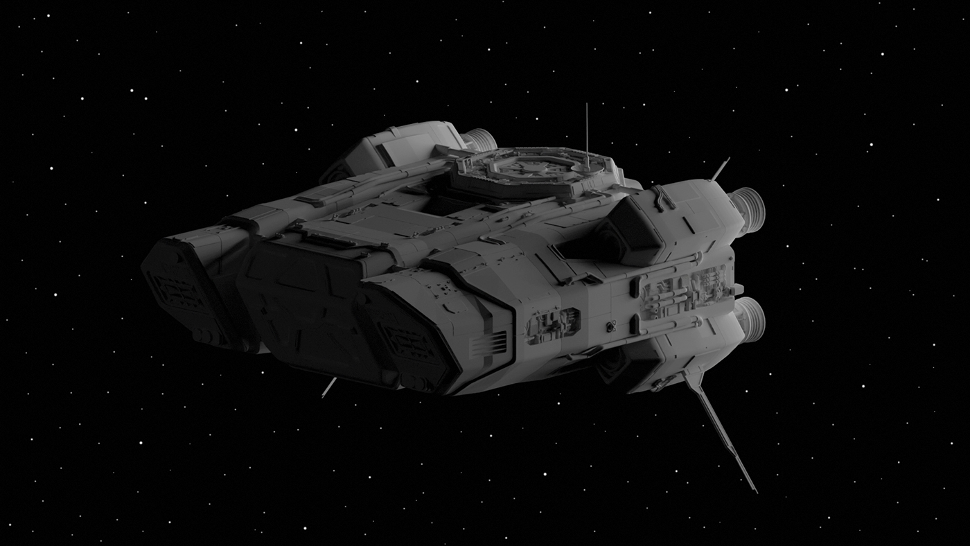 The Echo Probe spaceship from Alien: Romulus.