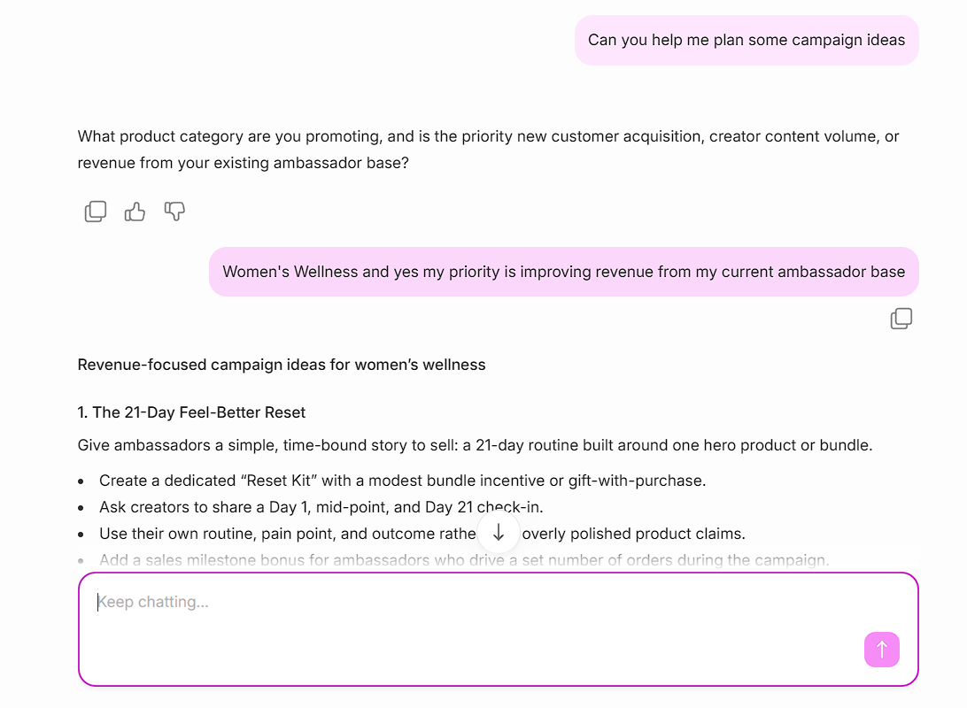 Co-plan high-performing campaigns