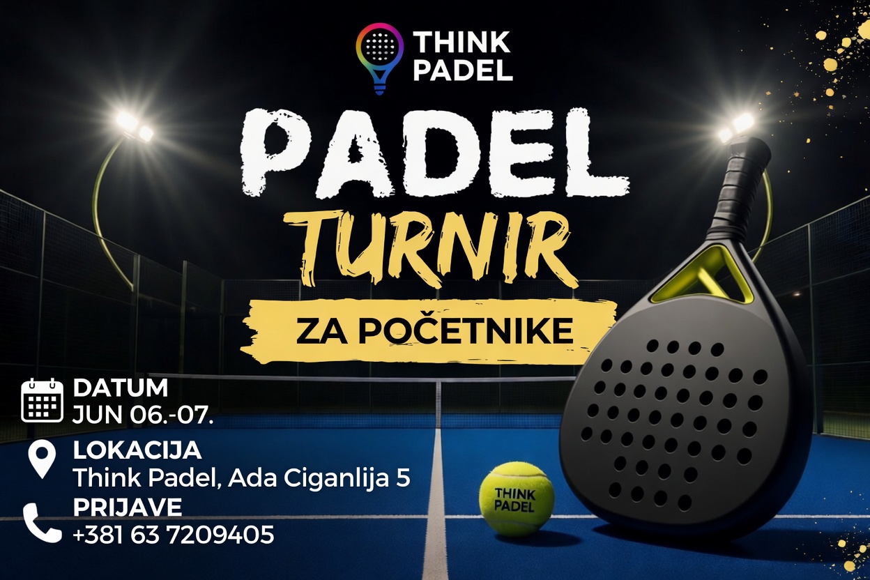 Think Padel Turnir za Početnike
