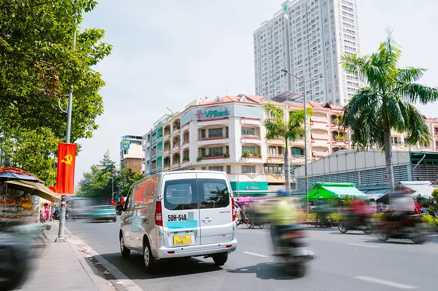 Tera V6 tải van linh hoạt, tối ưu giao hàng trong đô thị
