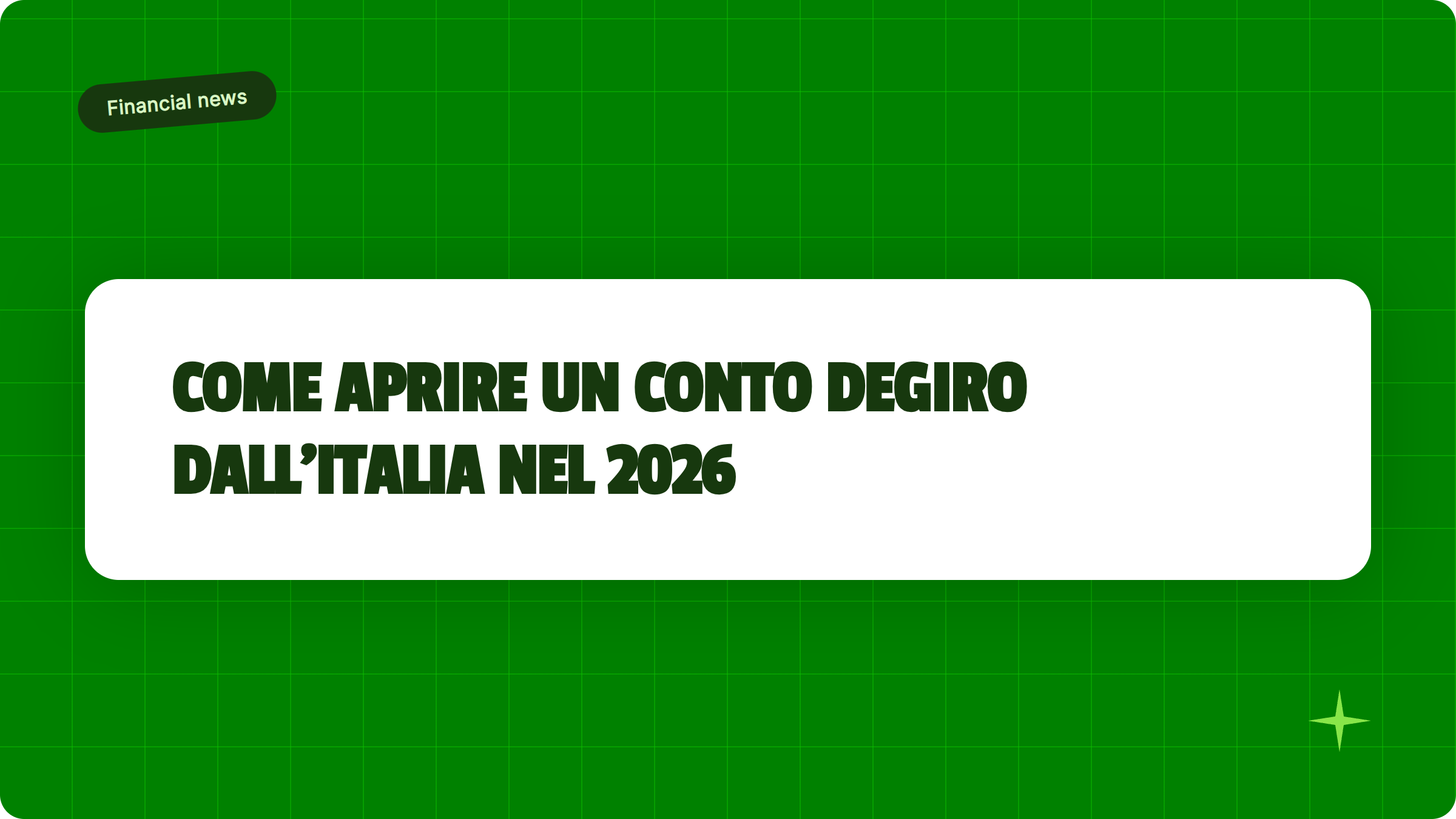 Illustrazione Come aprire un conto DEGIRO dall'Italia nel 2026 - Finanz Blog