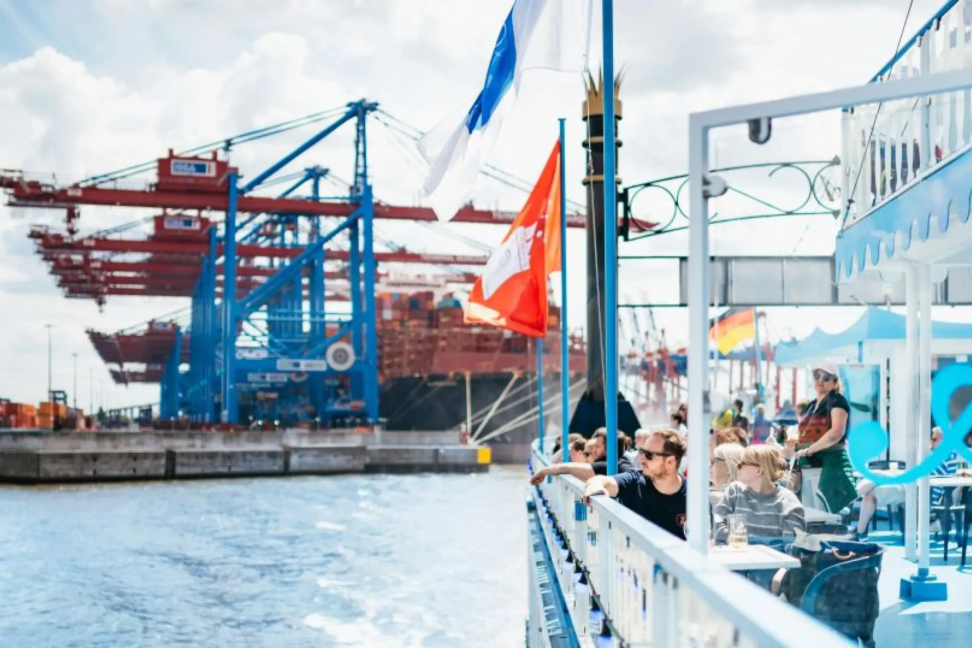 Kayaking activity in a river cave