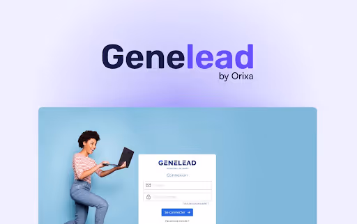 Visuel de la solution Genelead by Orixa