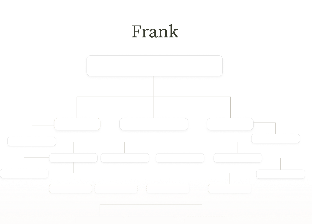 Four audio message bars with profile pictures of different people and a text bar below reading +113 additional interviews.