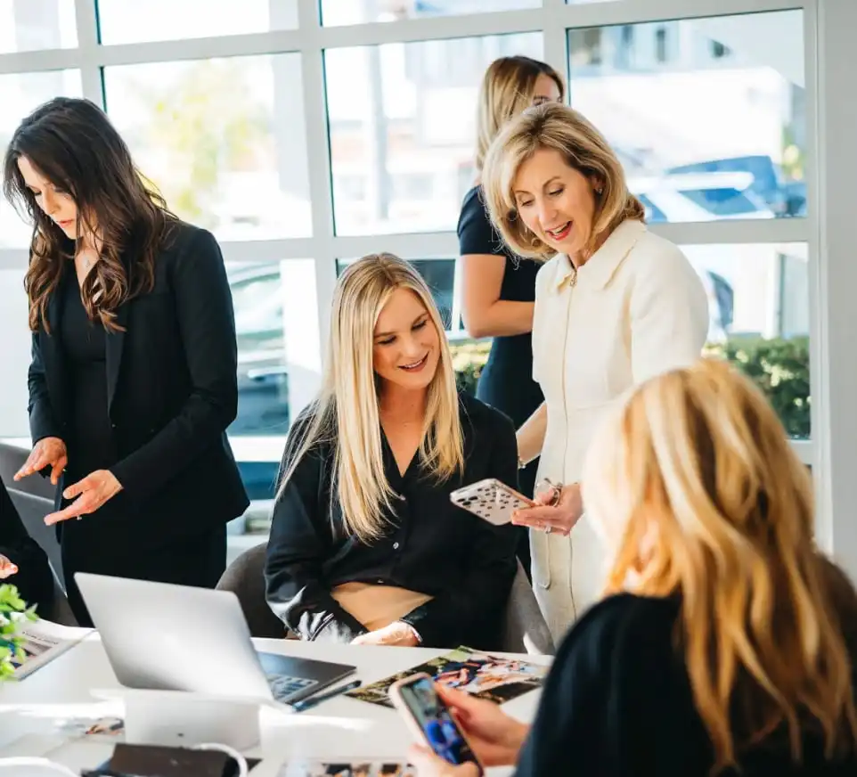Real Estate Professional Assisting Clients