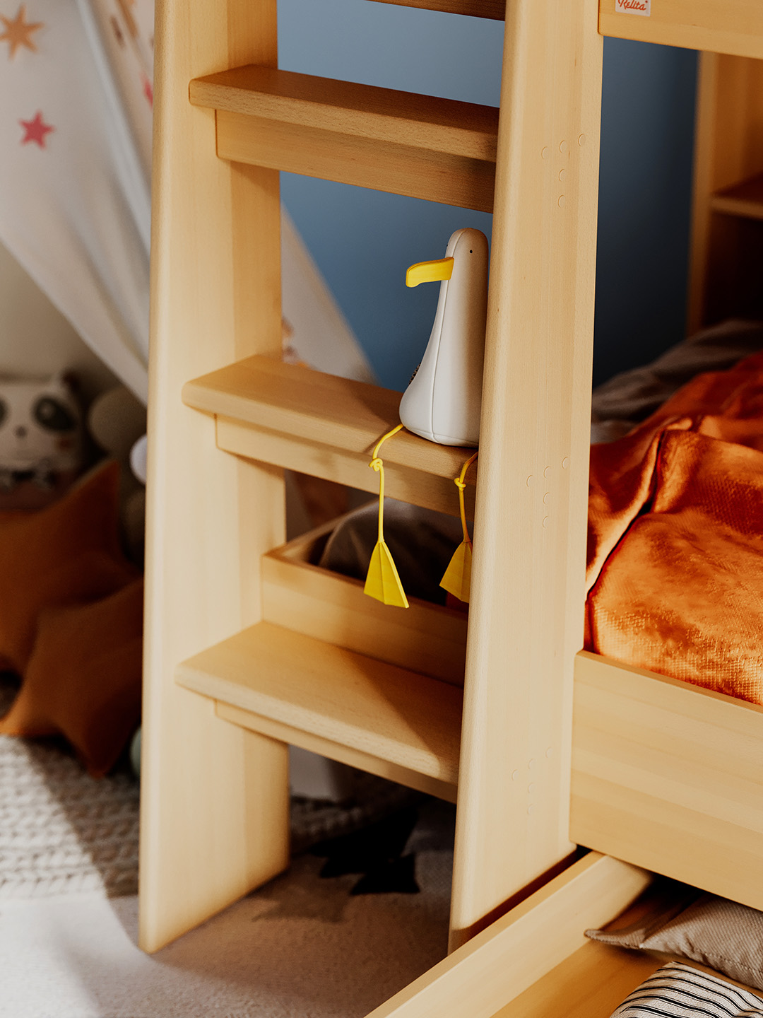 3D Visualisierung Kinderbett Relita