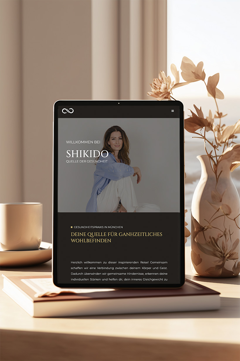 Shikido Ipad Webseite