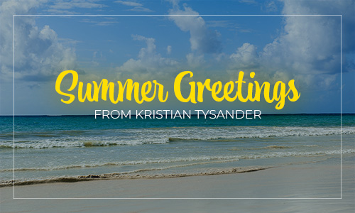 Summer Greeting From the CEO