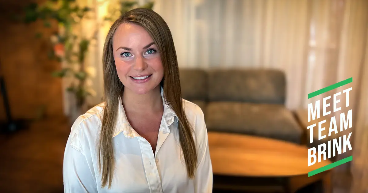 Meet Team Brink: Elin Pernbom