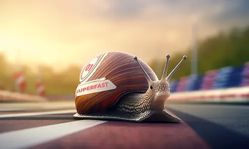 Putting Racing Stripes on a Snail Doesn't Make it Fast! Time to Rethink?