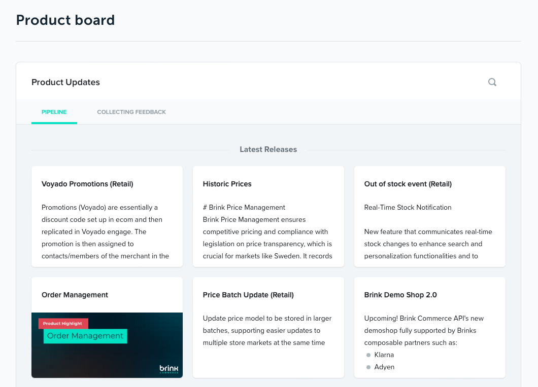 Product board