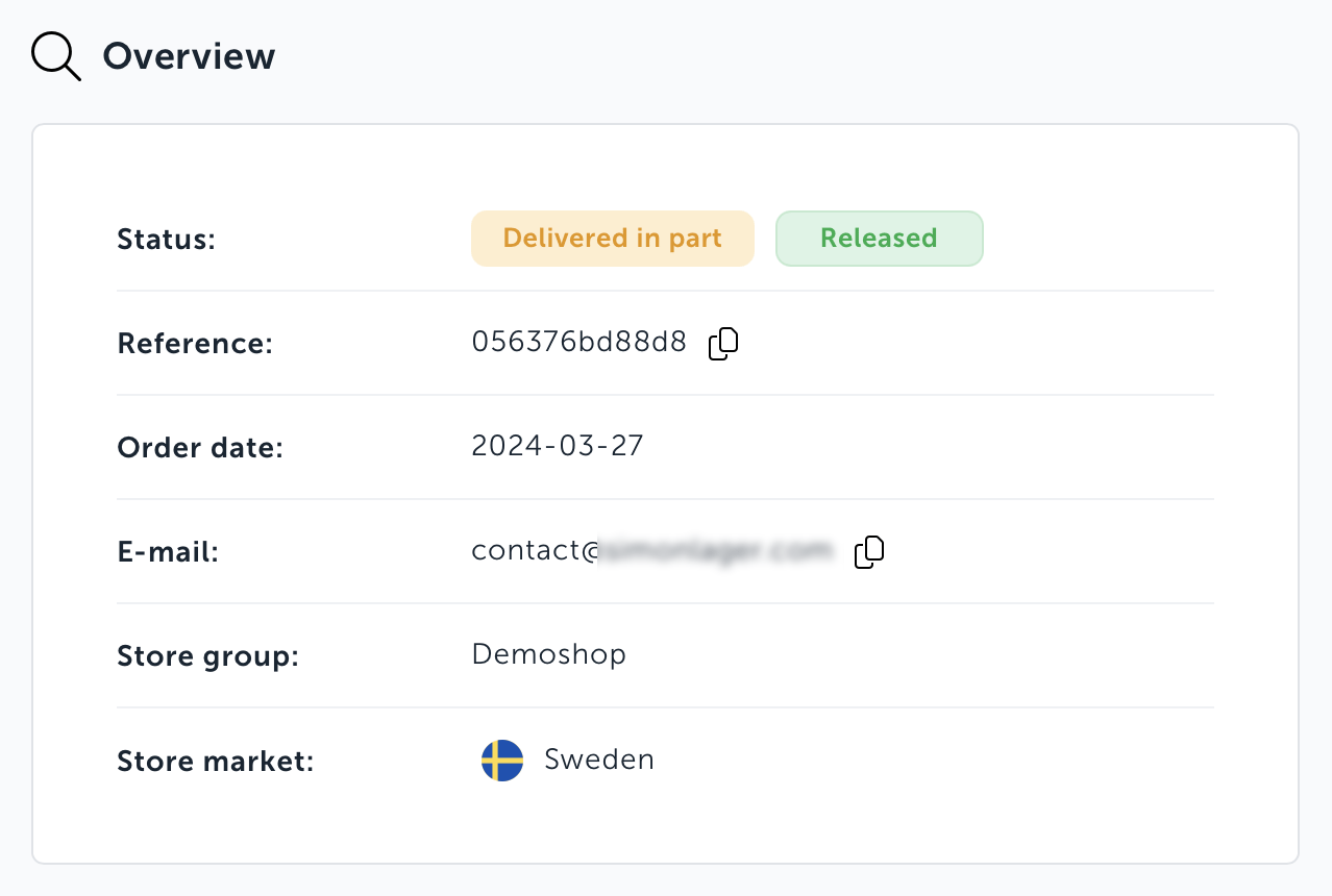 Release status update