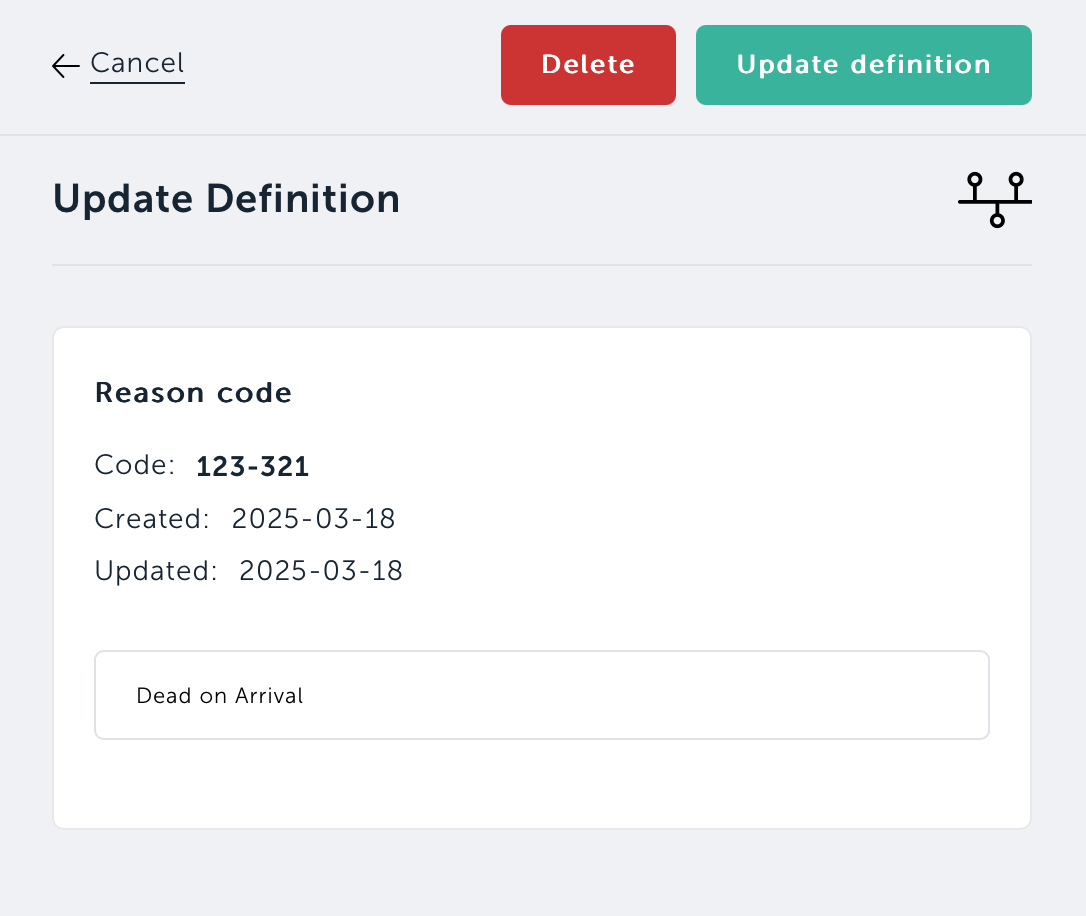 Edit the custom code