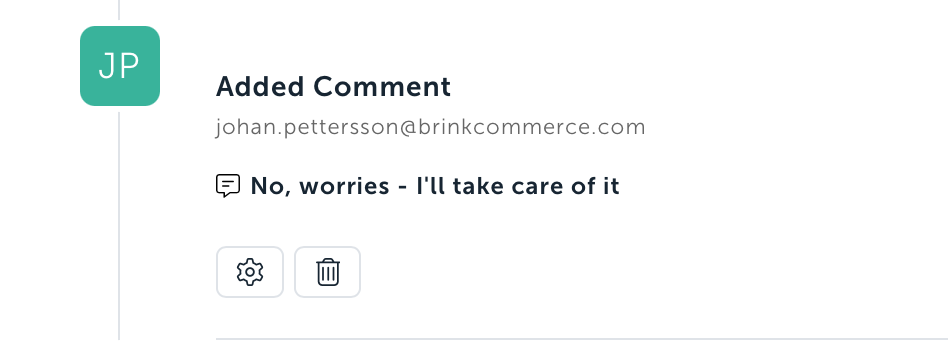 Edit comment
