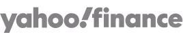 Yahoo Finance logo in grey text.
