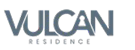 Vulcan Residences logo with Vulcan in large letters and Residences in smaller letters underneath.