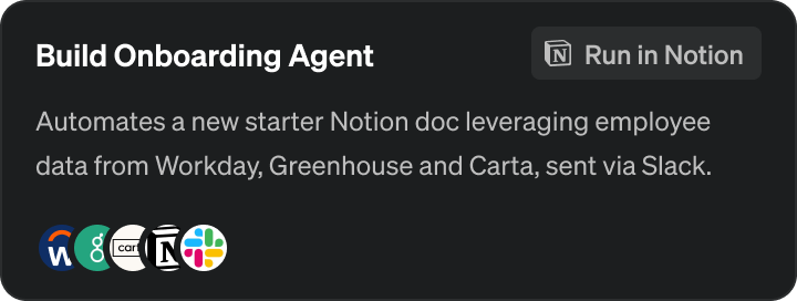 Build Onboarding Agent