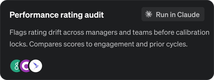 Performance rating audit