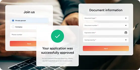 Enable merchant self-onboarding