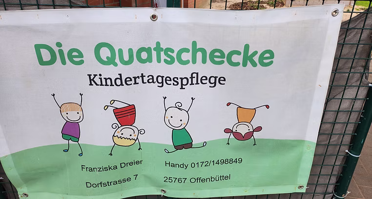 Logo von der Kindertagespflege Die Quatschecke