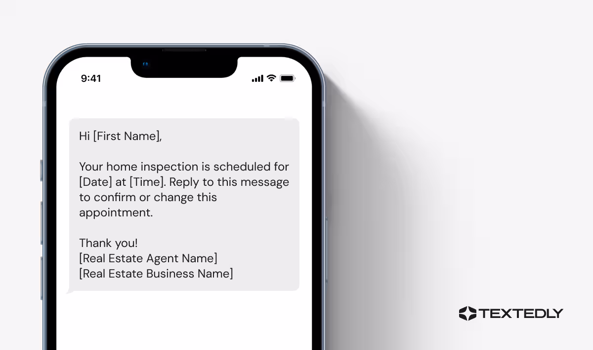Home inspection script for real estate.
