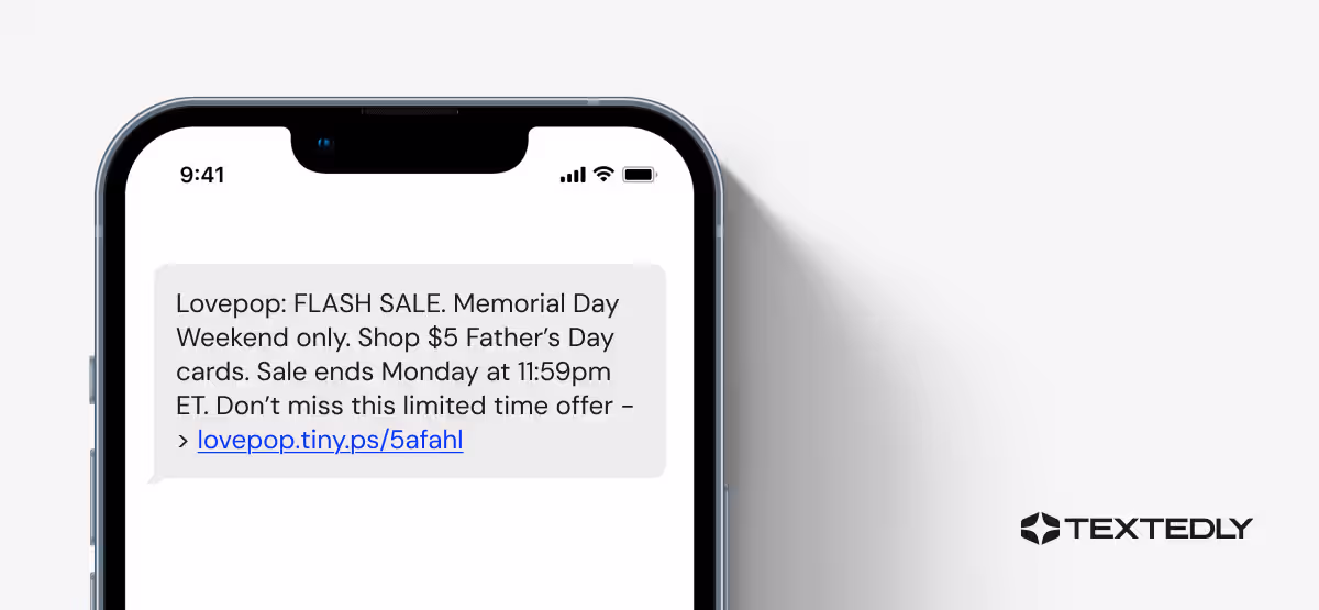 Memorial Day Promotion Idea: Run a Limited-Time or Flash Sale.
