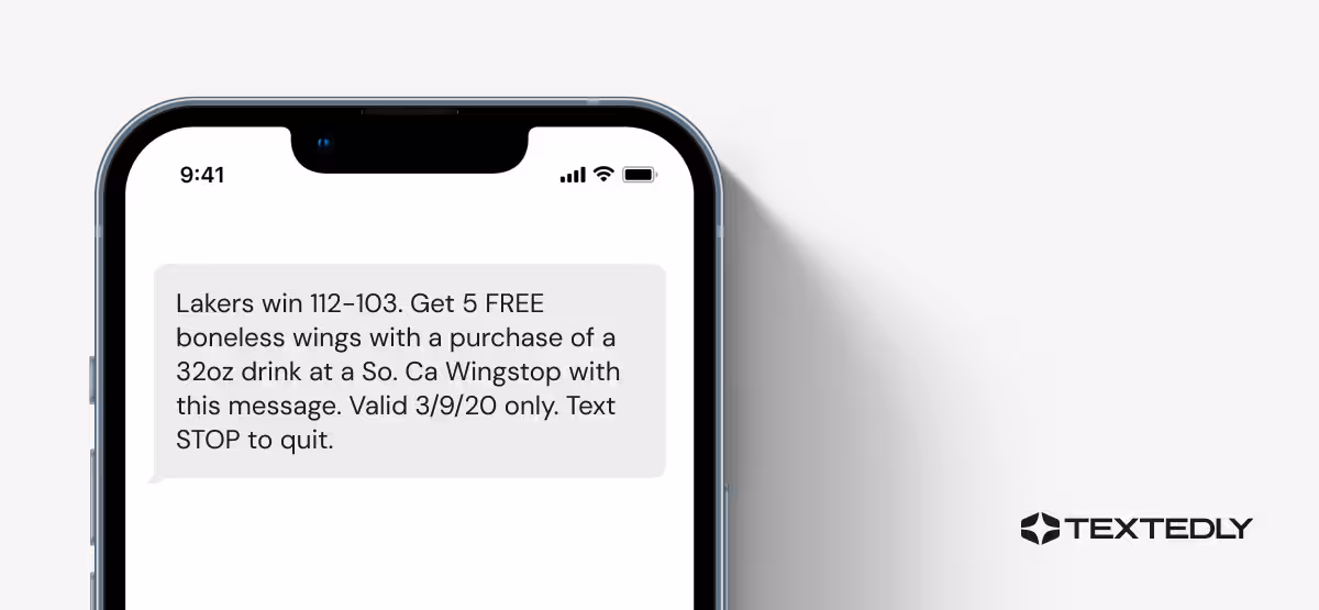 Foot in the door restaurant promotion idea.