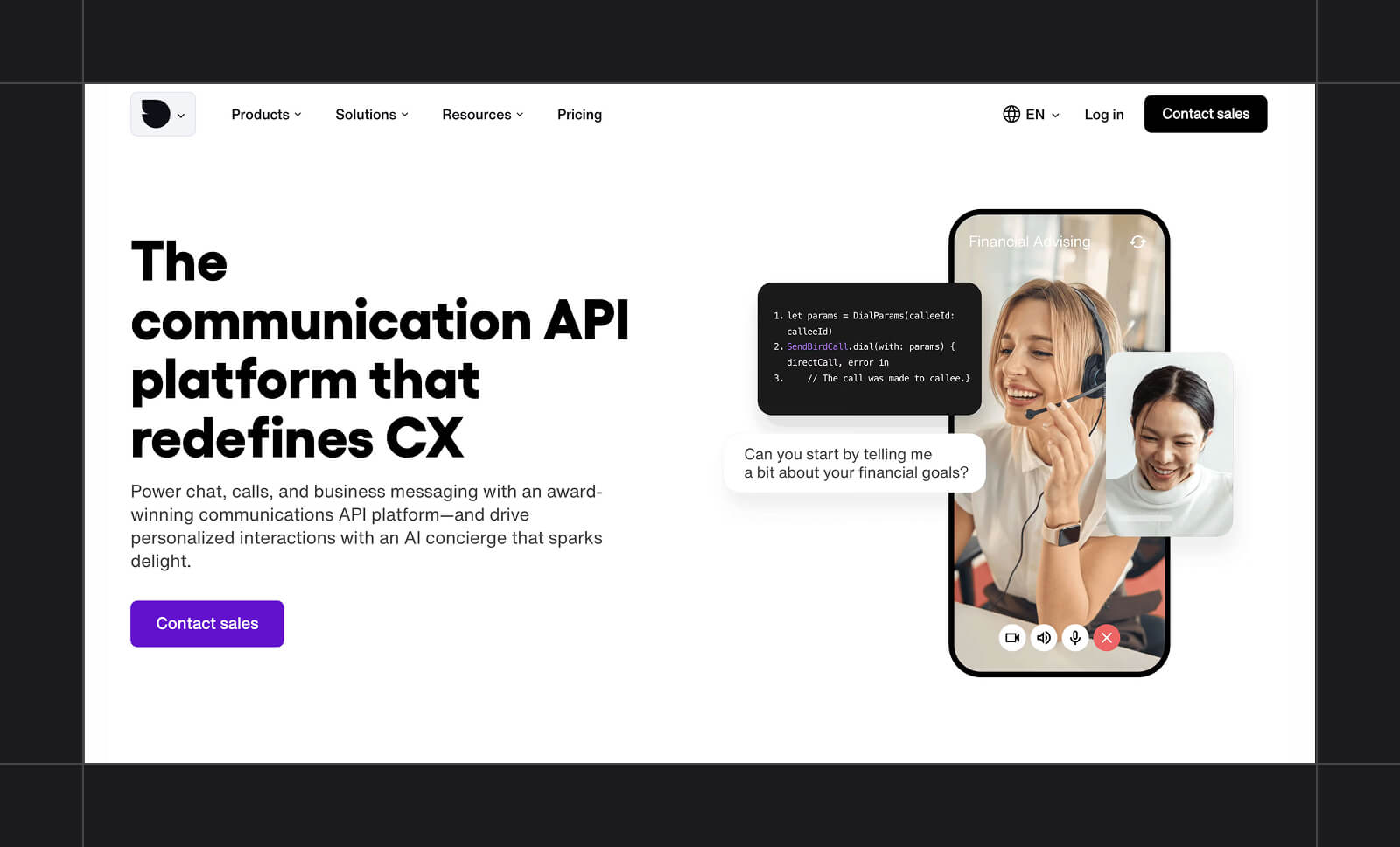 Sendbird screenshot