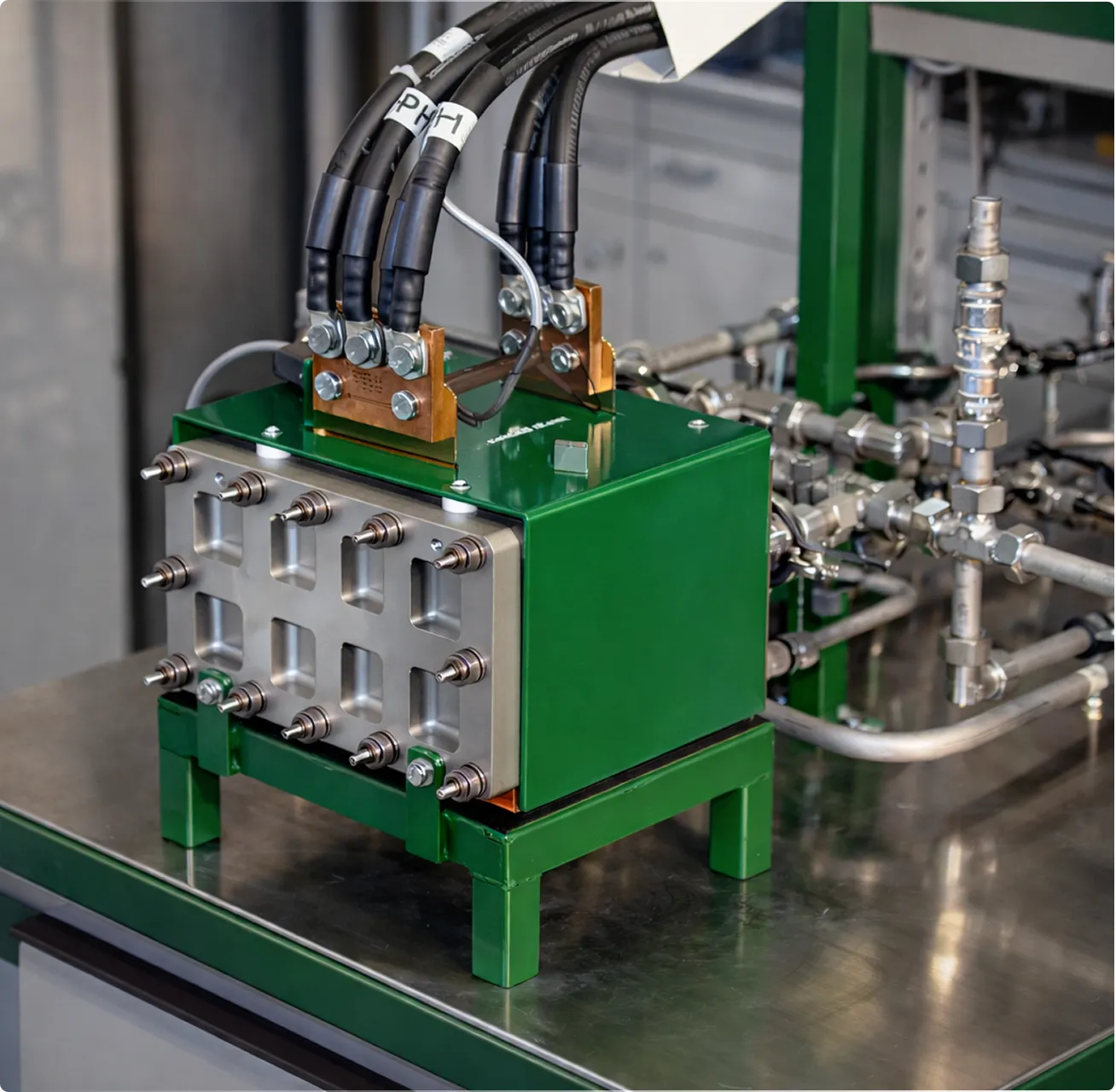 Verfahrenstechnische Anlage aus einem Automatisierungsprojekt von M+R