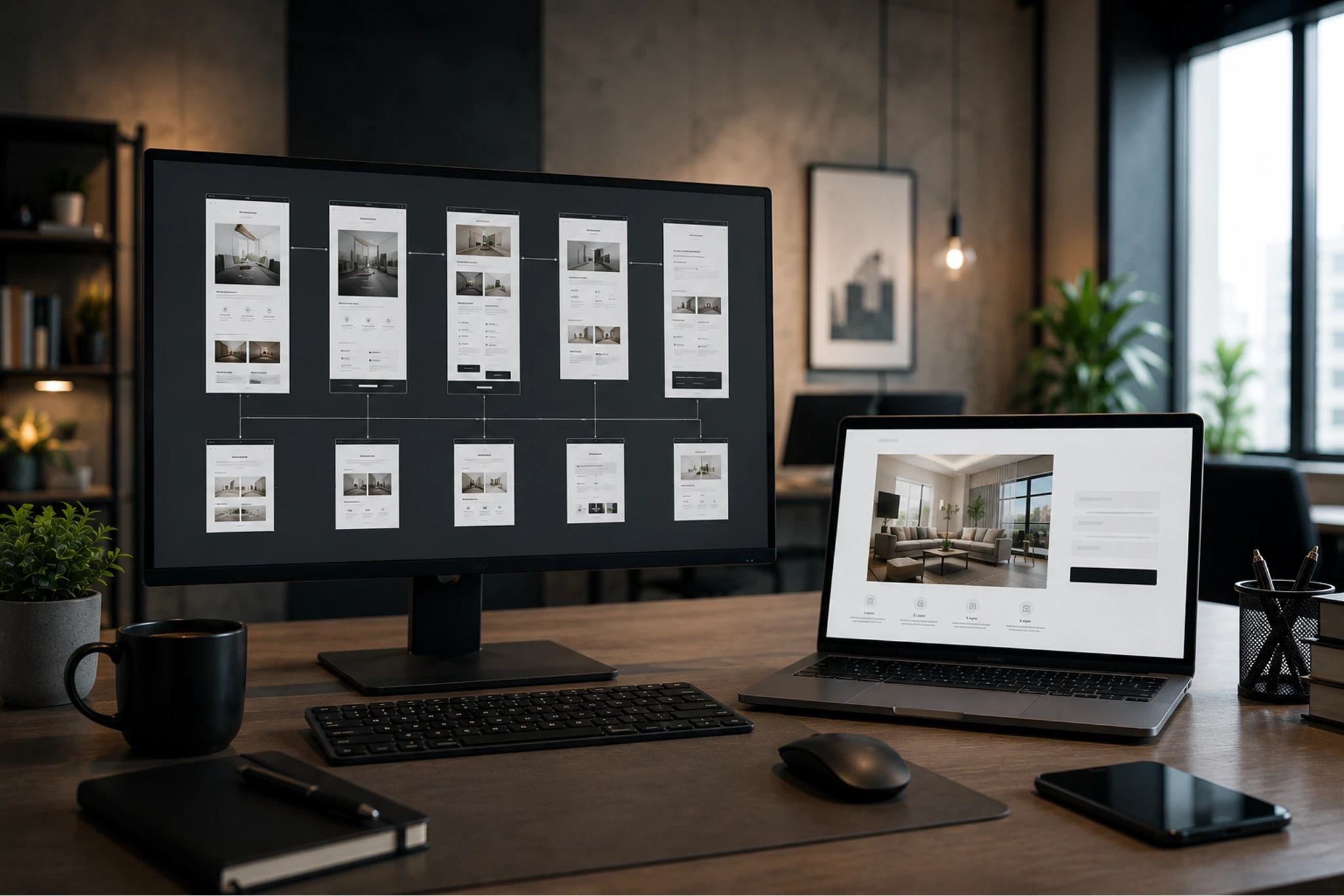 Teljes vállalati weboldal és egyoldalas landing page összehasonlítása