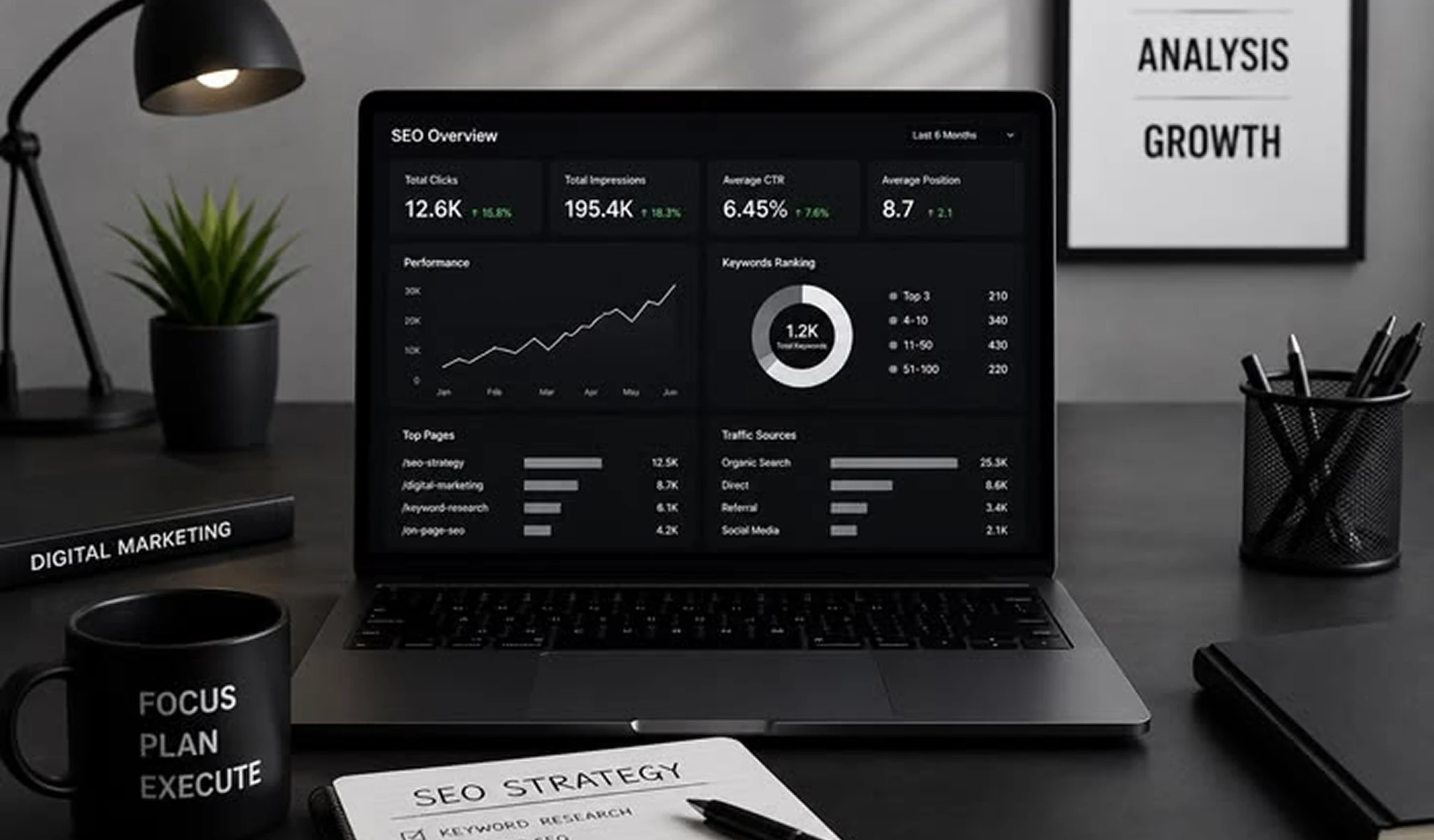 SEO tartalomstratégia szolgáltatásoldalakkal, blogcikkekkel és belső linkeléssel