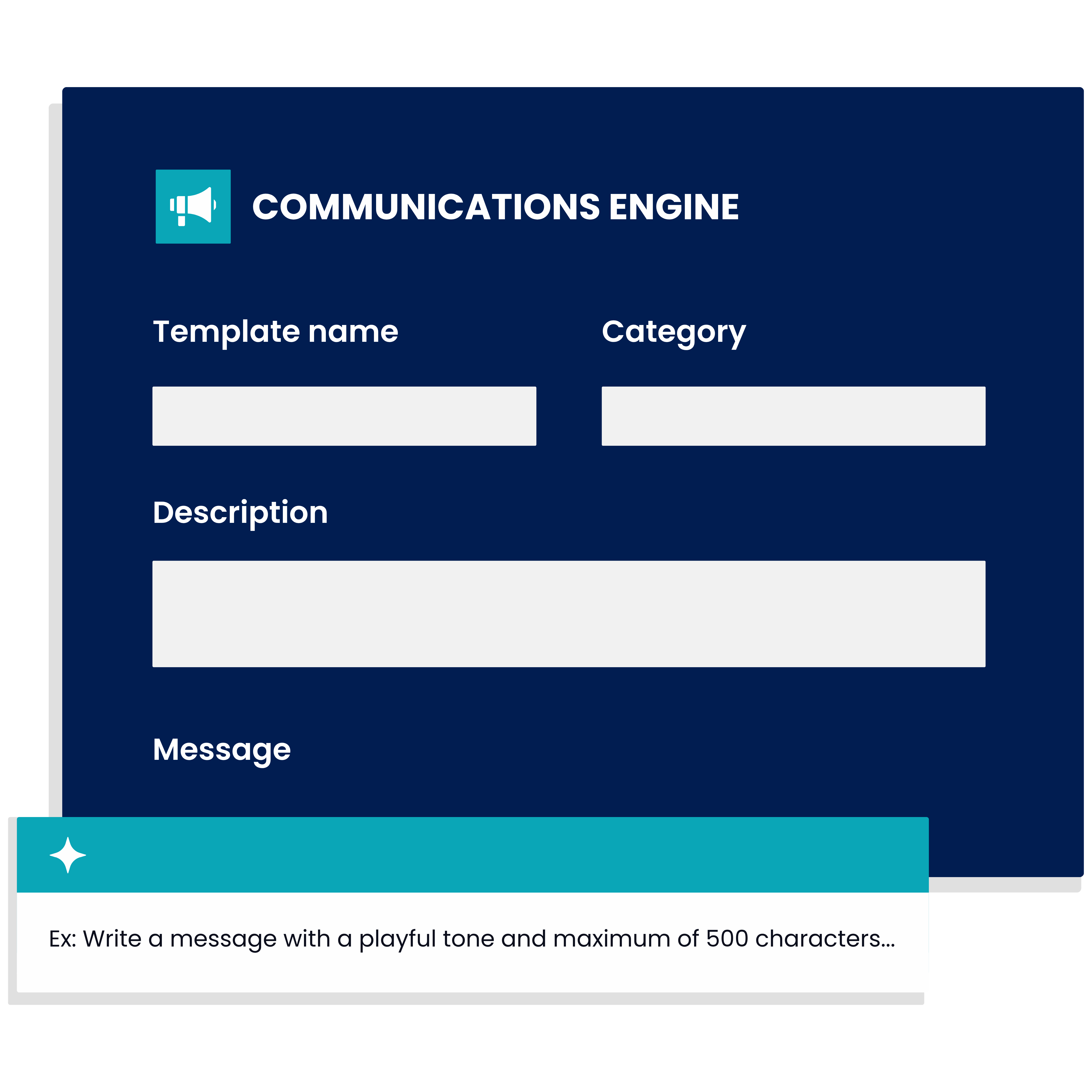 AI Personalization on Communications Engine