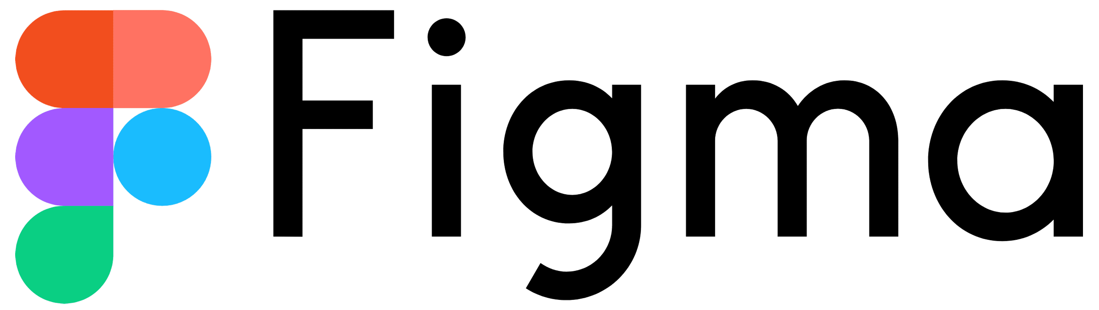 Figma logo with colorful letter F symbol and black text.