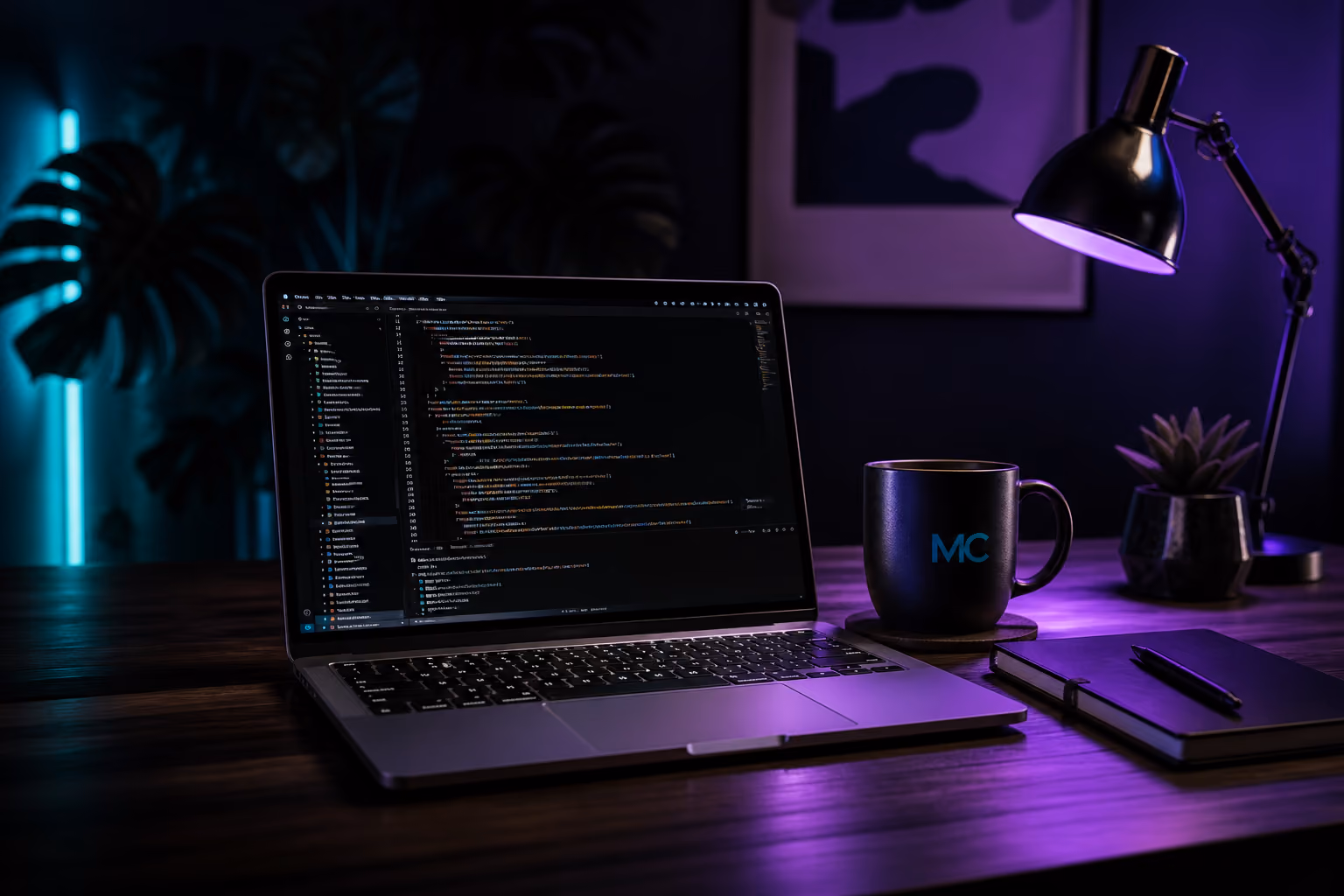 MC Design Web Agency team workspace