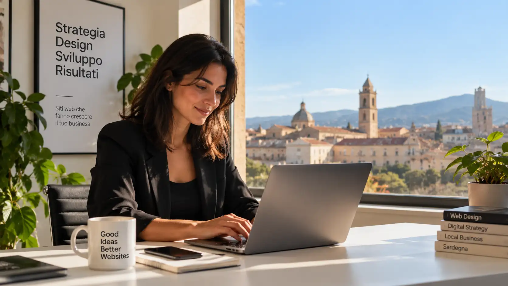 Team di professionisti durante una riunione strategica