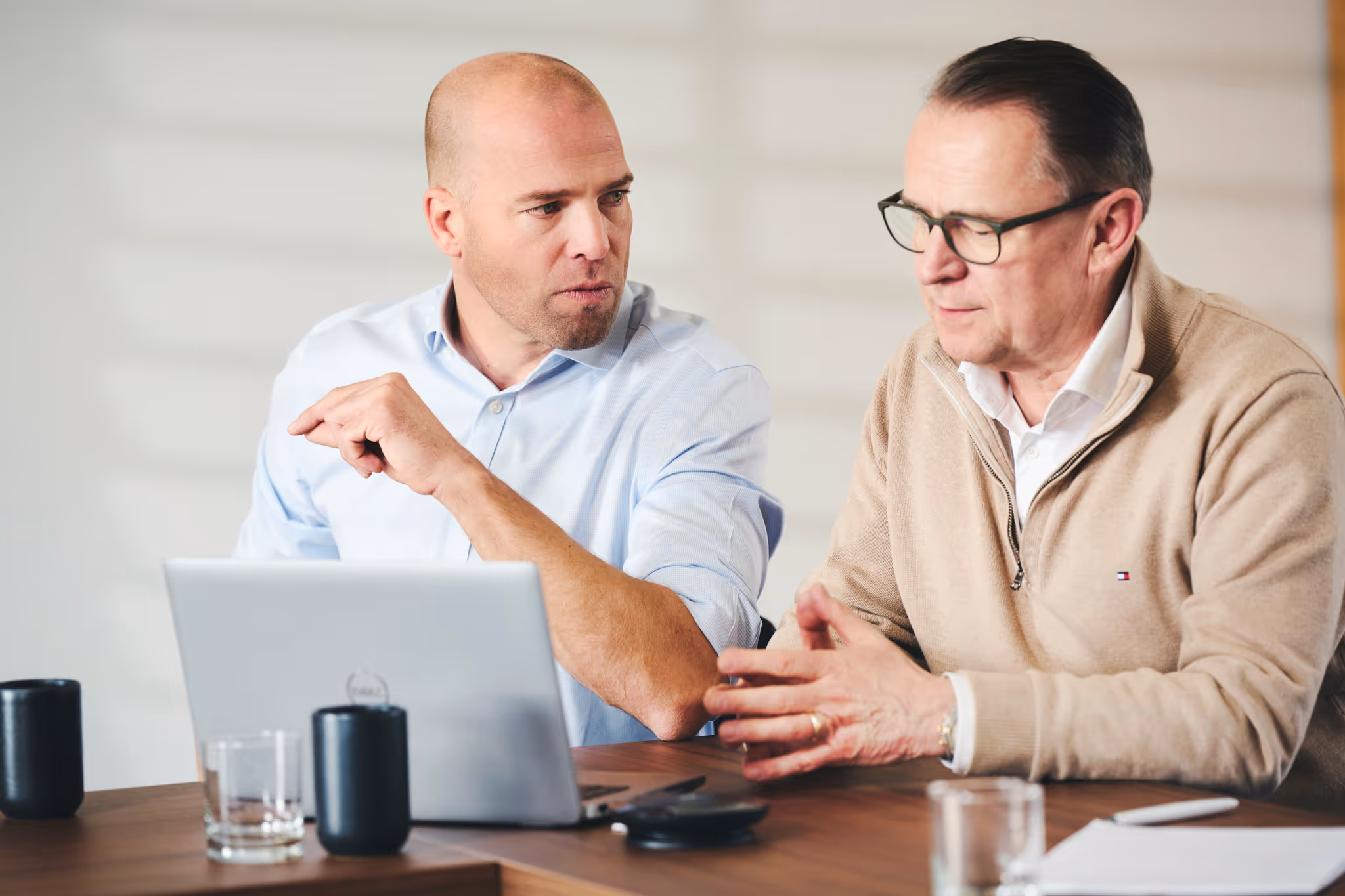Sales transformation discussion focused on collaboration and value creation