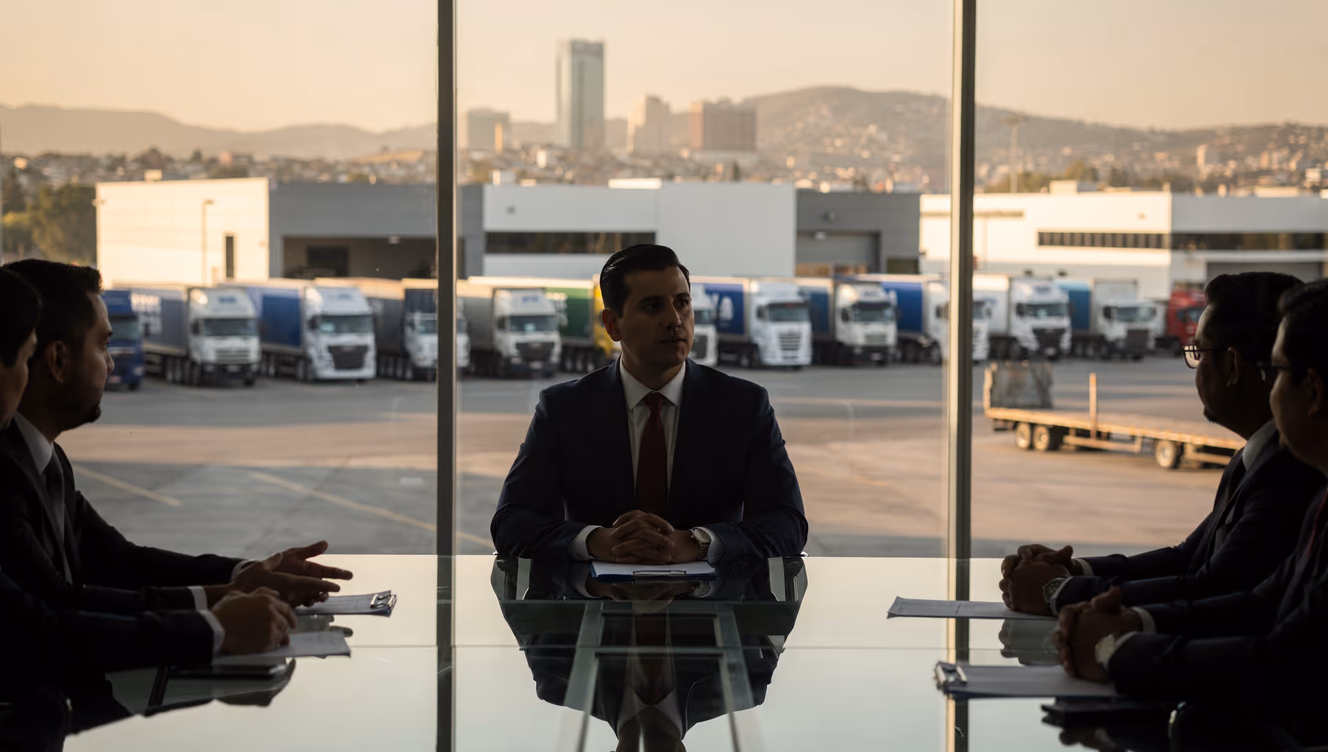 Sales professional preparing for negotiations in a highly competitive market