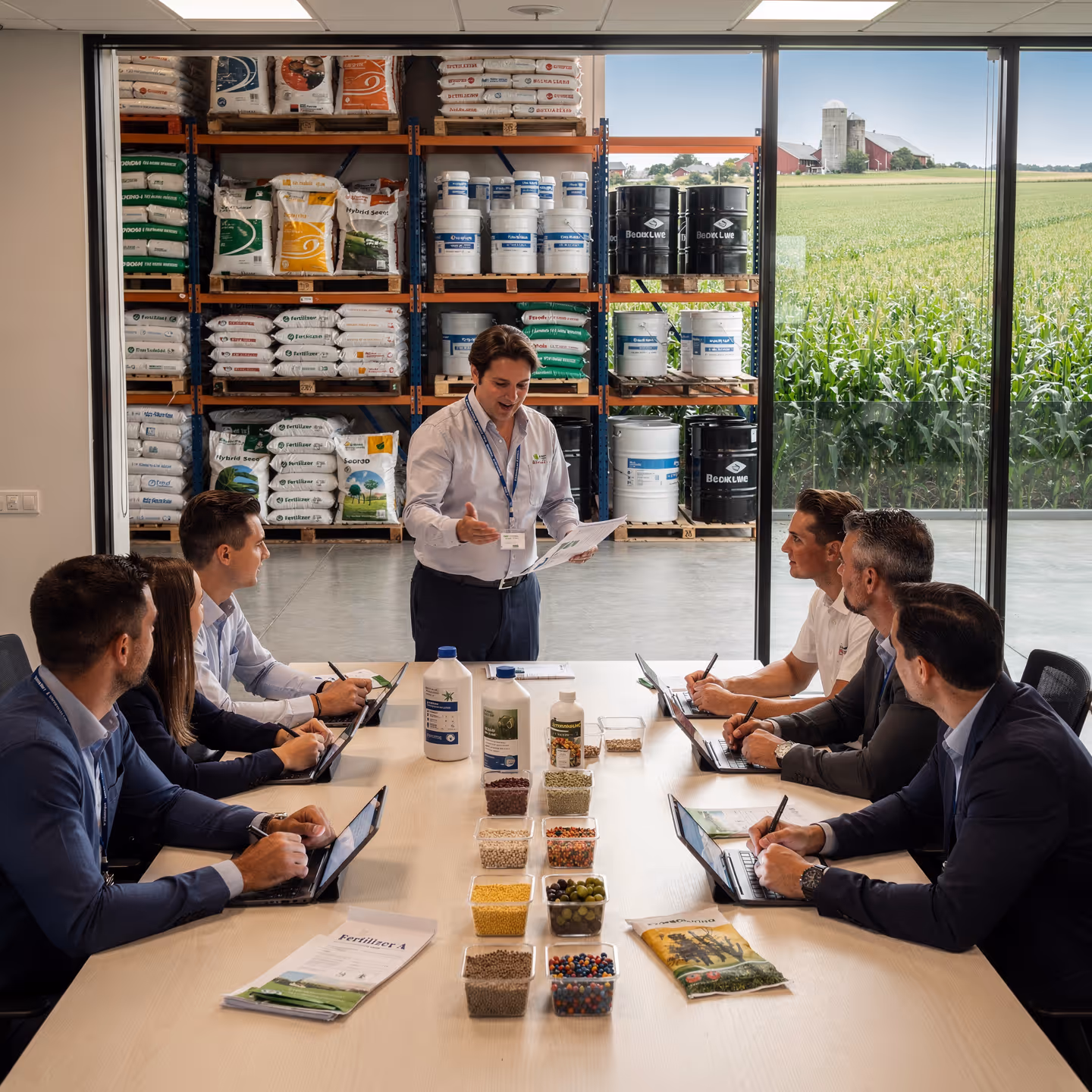 Value-based selling sales training workshop with practical discussion