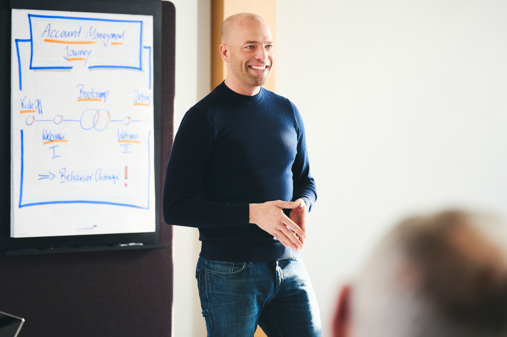Thomas Blume in a Sales Management Training
