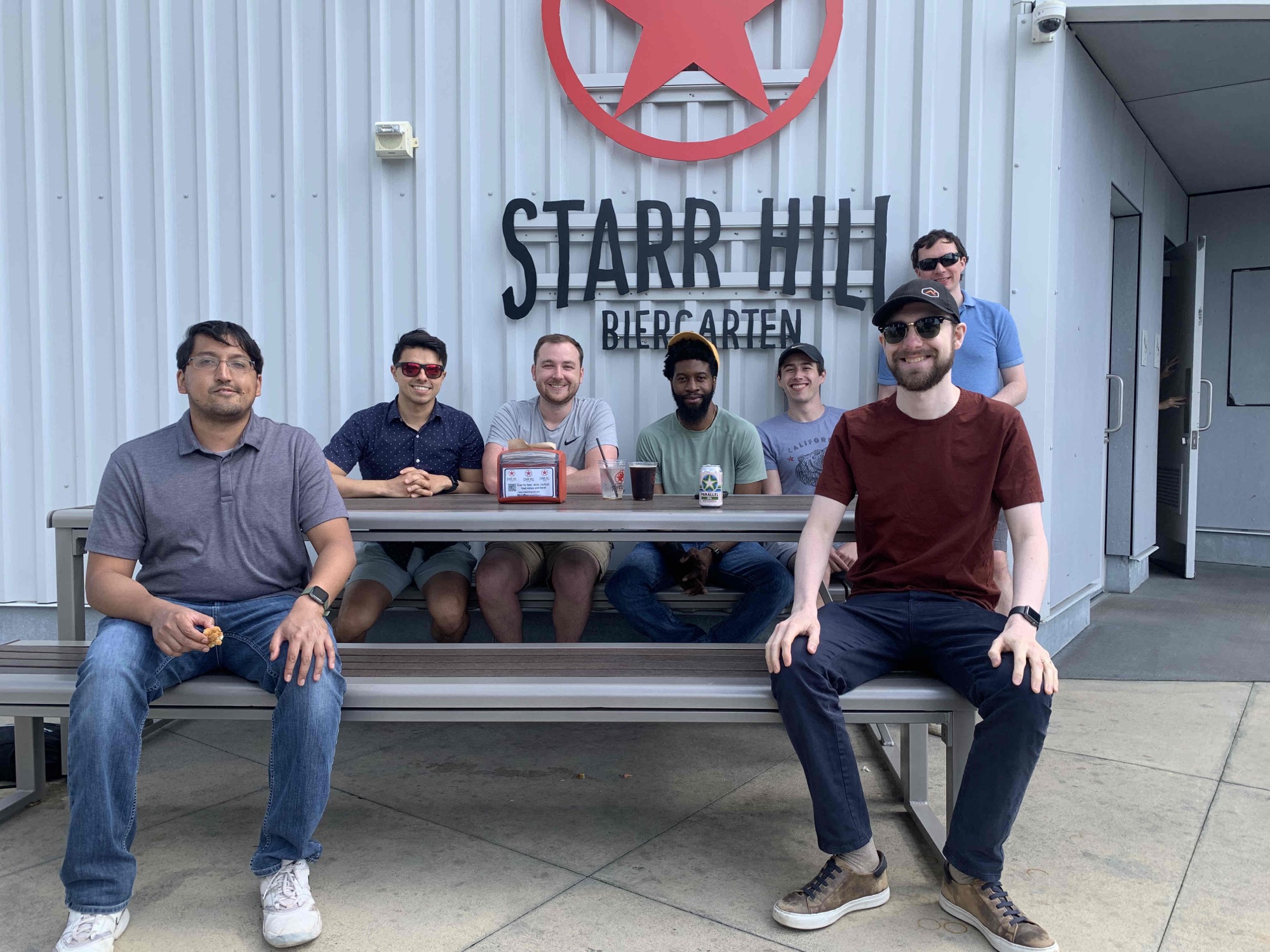 Choros members talking during a small group meetup