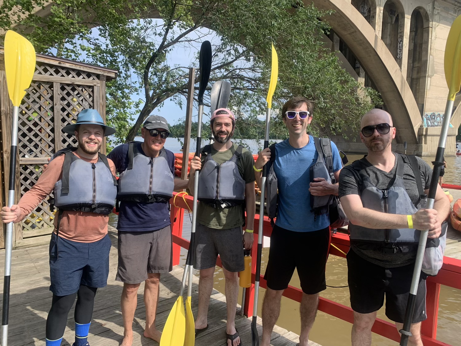 Choros members on a boat trip